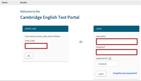 test maker cambridge login